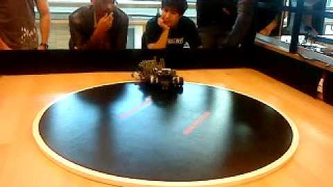 Robot NXT Sumo Battle at SFU Surrey Part21