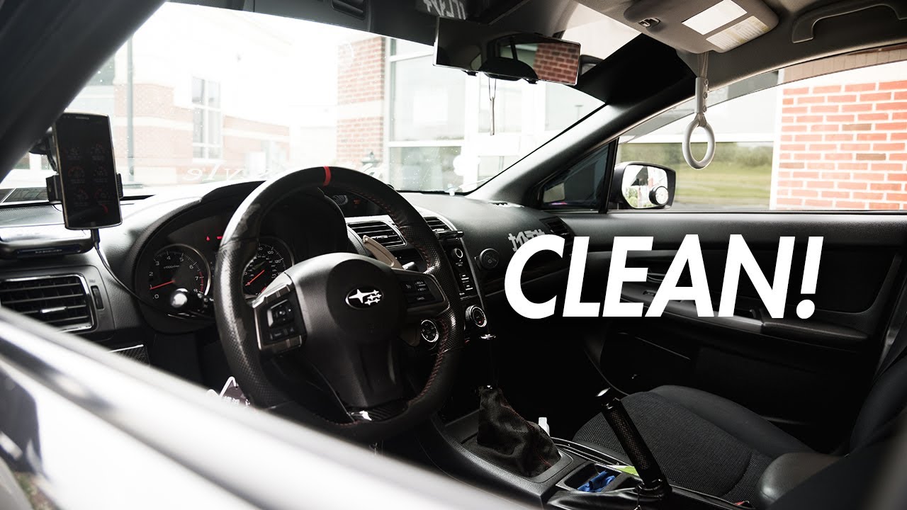 How I Clean My Car's Interior (Quick & Easy) YouTube