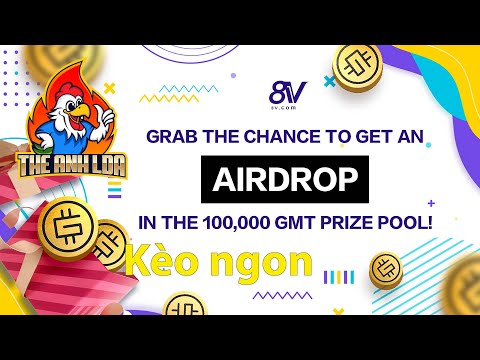 Hướng dẫn airdrop ăn chia 50000 token GMT sàn 8V (kèo ngon)  | The Anh LDA