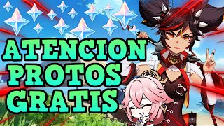 ?RAPIDO PROTOGEMAS GRATIS por TIEMPO LIMITADO? Genshin impact