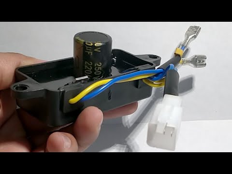 Vídeo: Com connecteu un generador a un regulador de tensió?