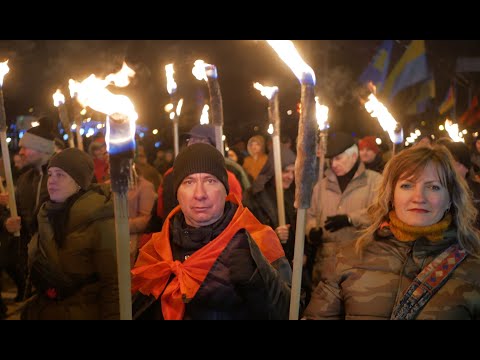 Смолоскипний марш на честь Степана Бандери (2020)