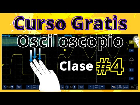 ??Curso Gratis Osciloscopio, Clase #4️⃣