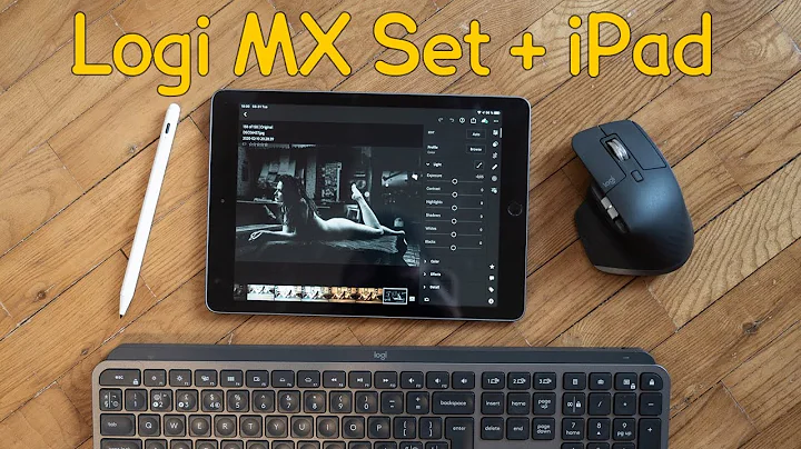 How to connect Logi MX Master to iPad for an Ultimate Creative Set!