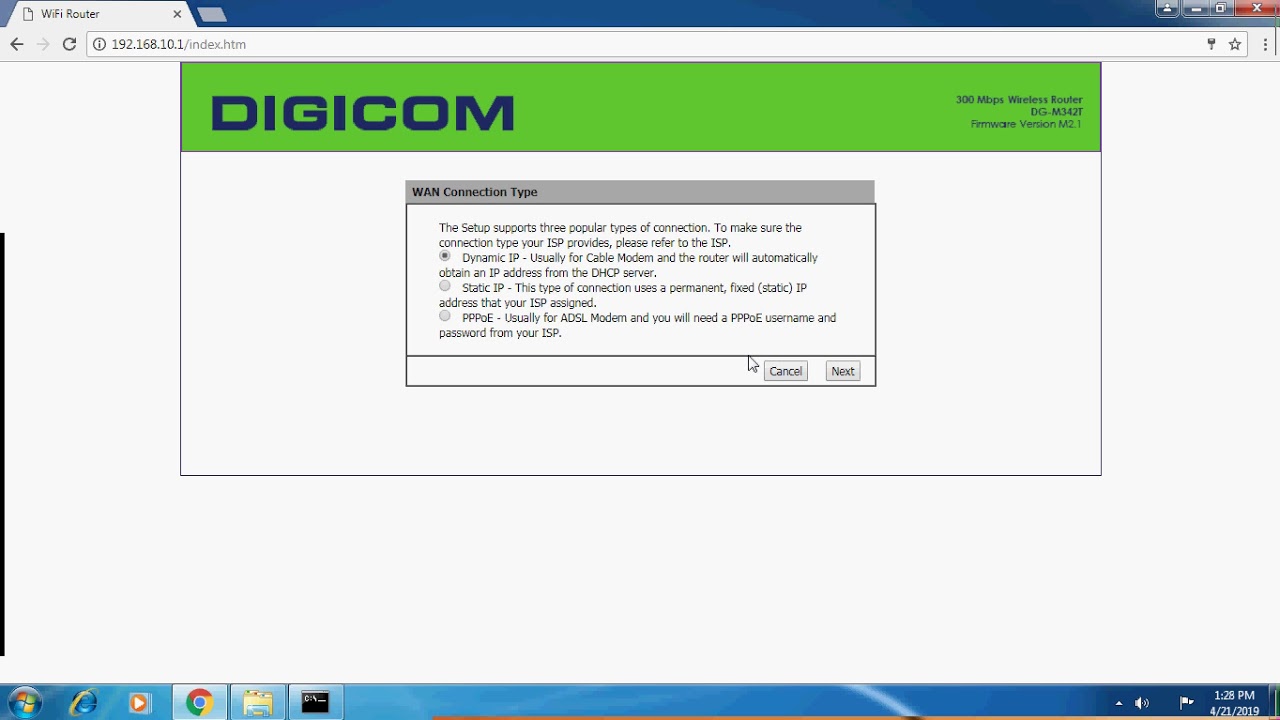 M342T DSL Router Configuration YouTube
