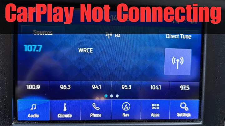 How To Fix Carplay Issues On Ford Sync3
