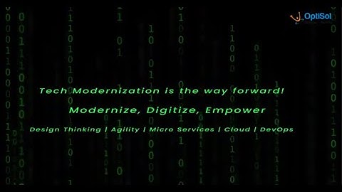 Tech Modernization - choose the right approach to modernize your legacy systems | Devops | Cloud