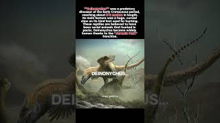 TERRIFYING DEINONYCHUS 🦖 #Deinonychus #Dinosaur #Raptor #JurassicPark #Shorts #YouTubeShorts #fyp