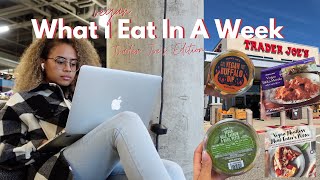 WHAT I EAT IN A WEEK VEGAN | Trader Joe's Vegan Haul