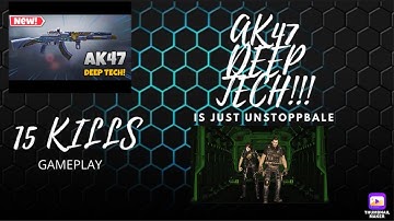 CARRYING ÑÔÖB TEAMMATE WITH NEW AK47 DEEP TECH|DUO VS SQUAD GAMEPLAY