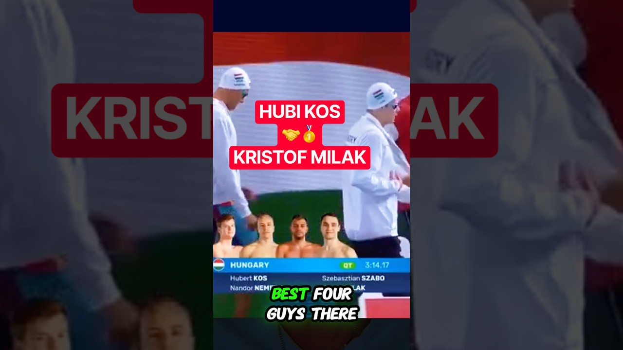 Hubi Kos Clears the Air about Milak Comments after Relay Gold