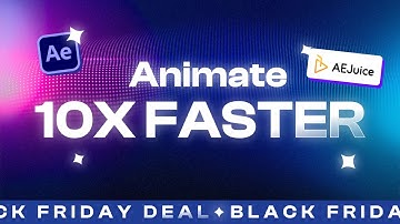 How I Animate 10x Faster in After Effects (AEJuice ‘I Want It All’ Bundle)