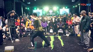 Luen Mo & HimJ VS 美子 & 李雯玉 | HIPHOP 2 on 2 8-4 | Free Spirit China