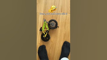 Is this the smallest bike on planet?😱 #bike #lego