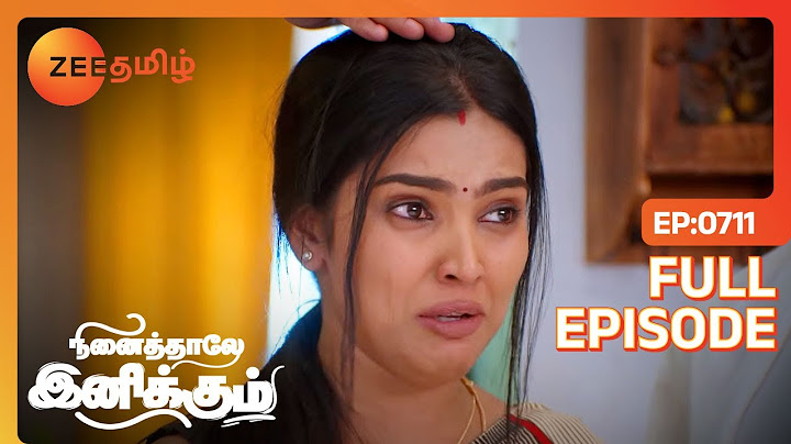 இதுக்கும் ராணிக்கும் எந்த சம்மந்தமும் இல்லை | Ninaithale Inikkum | Full Ep 711 | Zee Tamil |6 Nov 23