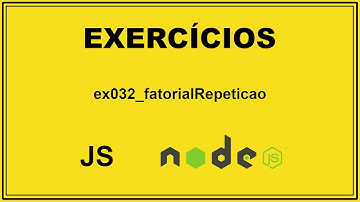 JavaScript - Exercício Fatorial Repetição