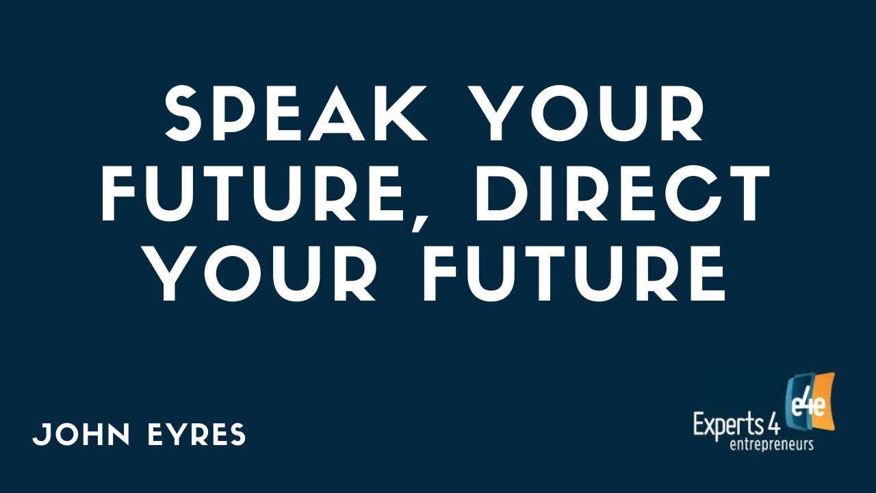 Speak Your Future, Direct Your Future - E4E Community