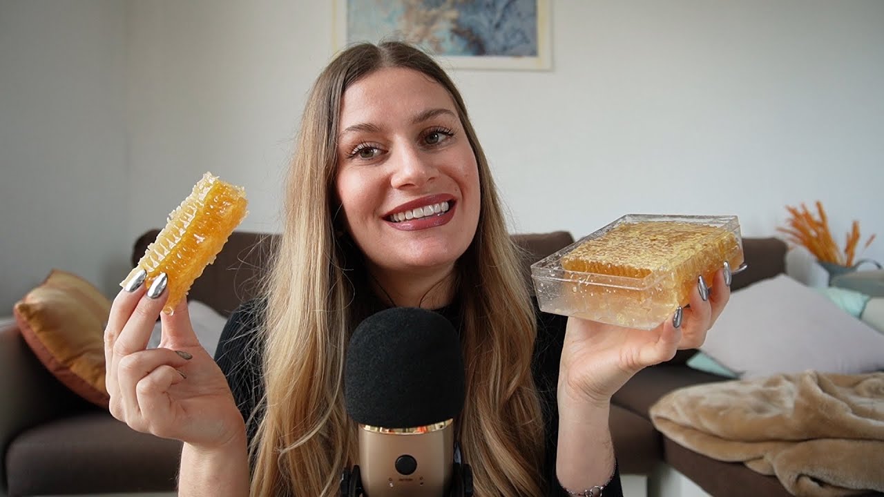 ASMR FRANÇAIS | Dégustation honeycomb ! (miel en rayon) 🍯 