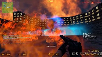 Counter strike Source - ze_tyranny_v5fix (stage 4) at Nide server