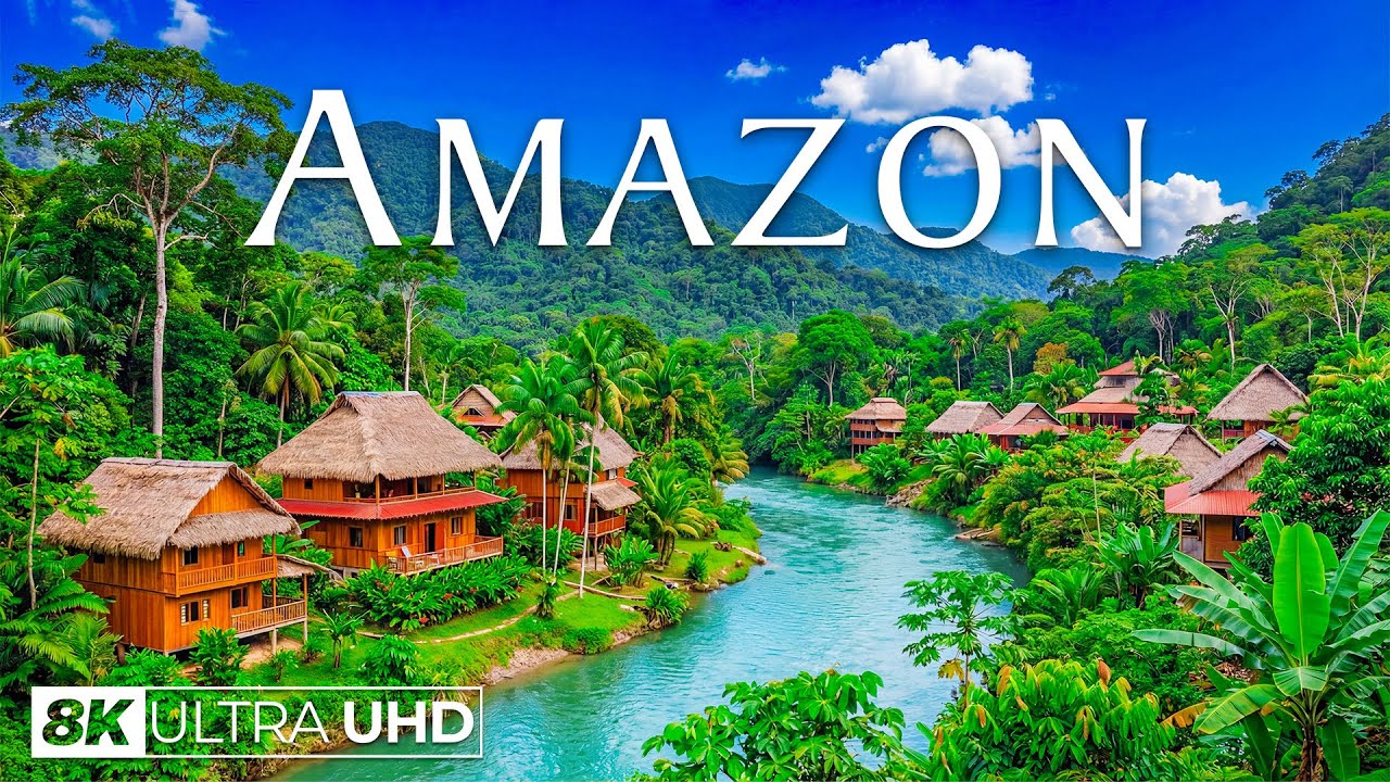 Amazon 8K – Lush Rainforests, Mighty Rivers & Timeless Natural Wonder