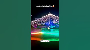 Vadodara Diwali Lights 2025 | Festival of Lights in Gujarat 🎆" #shortvideo #viral #shorts #videoshor