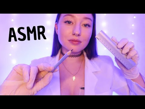 ASMR FRANCAIS - [ROLEPLAY MEDICAL] Examen avant chirurgie 💉 (face touching, mesure...) soft spoken