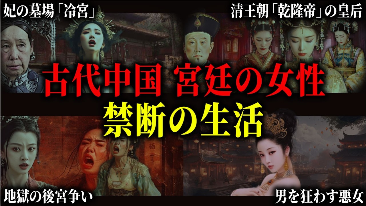 【ゆっくり歴史解説】古代中国の地獄すぎる後宮事情まとめ。宮女の禁断の生活と残酷な運命とは。【総集編】
