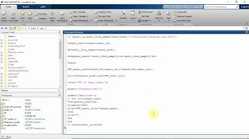 Audio file segregation using MATLAB