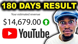 I Helped my subscriber Start a FACELESS YOUTUBE CHANNEL (180 Day Results)