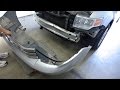 Ford Flex Front Bumper Cover and Reinforcement Removal Replacement (2009 - 2012)