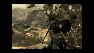 Modern Warfare 2 - Gameplay on 8700m GT