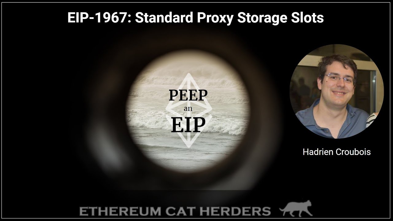 EIP-1967: Standard Proxy Storage Slots - EIPs - Fellowship of Ethereum  Magicians