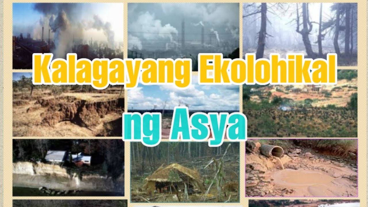 Araling Panlipunan 7 Modyul 5 Ang Kalagayang Ekolohikal Ng Asya Youtube
