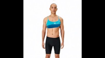 Male to swim suit transformation #transformation #shapeshft #Male to female #transgender #Morphing