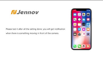 Jennov T Series Fixed Lens Wireless Security Camera Mobile Phone Setup