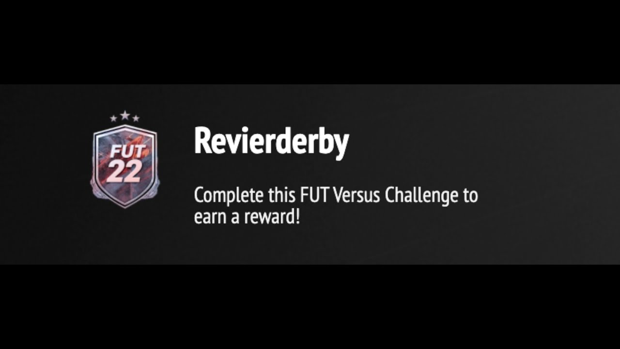 FIFA 22 SBC - REVIERDERBY - NO LOYALTY (CHEAP SOLUTION)