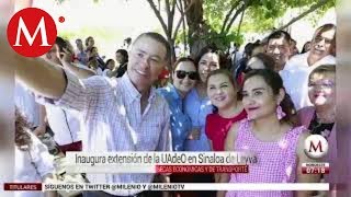 Inaugura Quirino extensión de la UAdeO en Sinaloa de Leyva