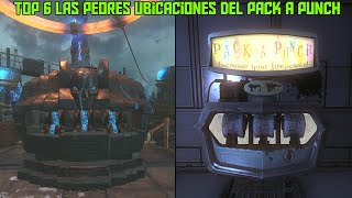 TOP 6 'LAS PEORES UBICACIONES DEL PACK A PUNCH EN CALL OF DUTY ZOMBIES'