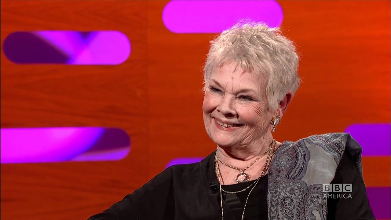 DAME JUDI DENCH MouthtoMouth on a Fish! (The Graham