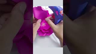 Cara membuat bunga dari kertas, paper flower