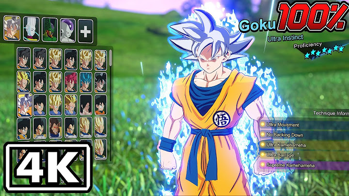 DRAGON BALL Sparking ZERO - All 182 Characters [100% FULL ROSTER] (4K)