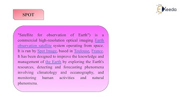 Data Products from Various Air and Space-Borne Sensors - Remote Sensing - Advanced Surveying