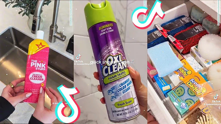 1H+ Satisfying Sudsy Scrubbing and Cleaning🧼 ASMR 🔊TikTok Compilation✨Cleaning TikToks Compilation