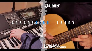 Miniatura del video "Talento Divino AGRADECIDO ESTOY  RITMO 2024"
