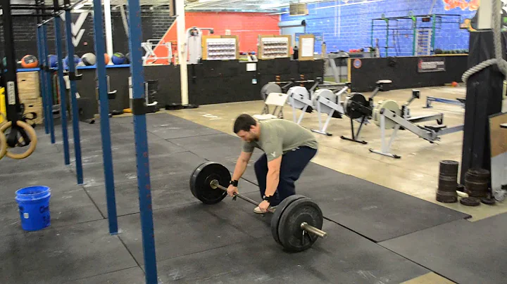 Friday Grace WOD coach Ledbetter 185#