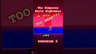 Is Barts Nightmare too difficult? #snes #nintendo #retrogaming #bartsimpson #retrogaming #shorts