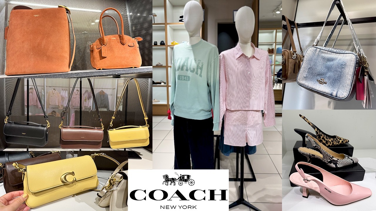 🧡 COACH NEW SPRING-SUMMER 2026 OUTLET ARRIVALS 💛 DESIGNER BAGS ...