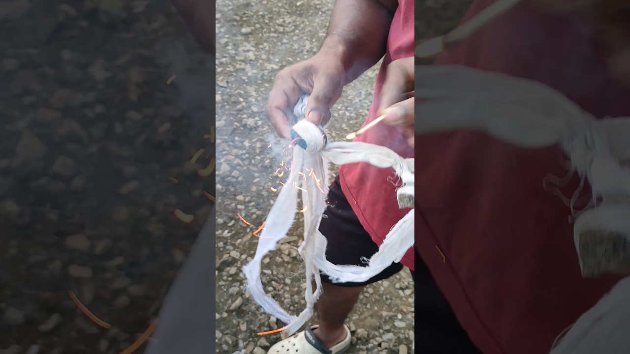 Experiment 🔥 Throwing Sutli bomb 💣 Don't try this 🚫