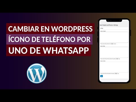Cómo Añadir o Cambiar en WordPress el Icono de Teléfono por uno de WhatsApp con Enlace al Chat