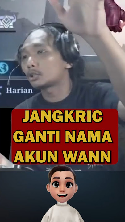 JANGKRIC KENA MARAH KARENA GANTI NICKNAME AKUN EVOS WANN! #evos #mobilelegends #mlbb #evoswannn